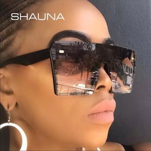 Famous Oversize Square Sunglasses Women